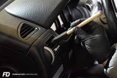 detailing auto intérieur