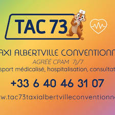 taxi gare albertville