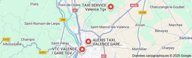 taxi gare de valence tgv