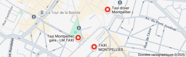 taxi gare saint roch