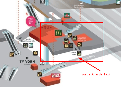 prix taxi rennes aéroport gare