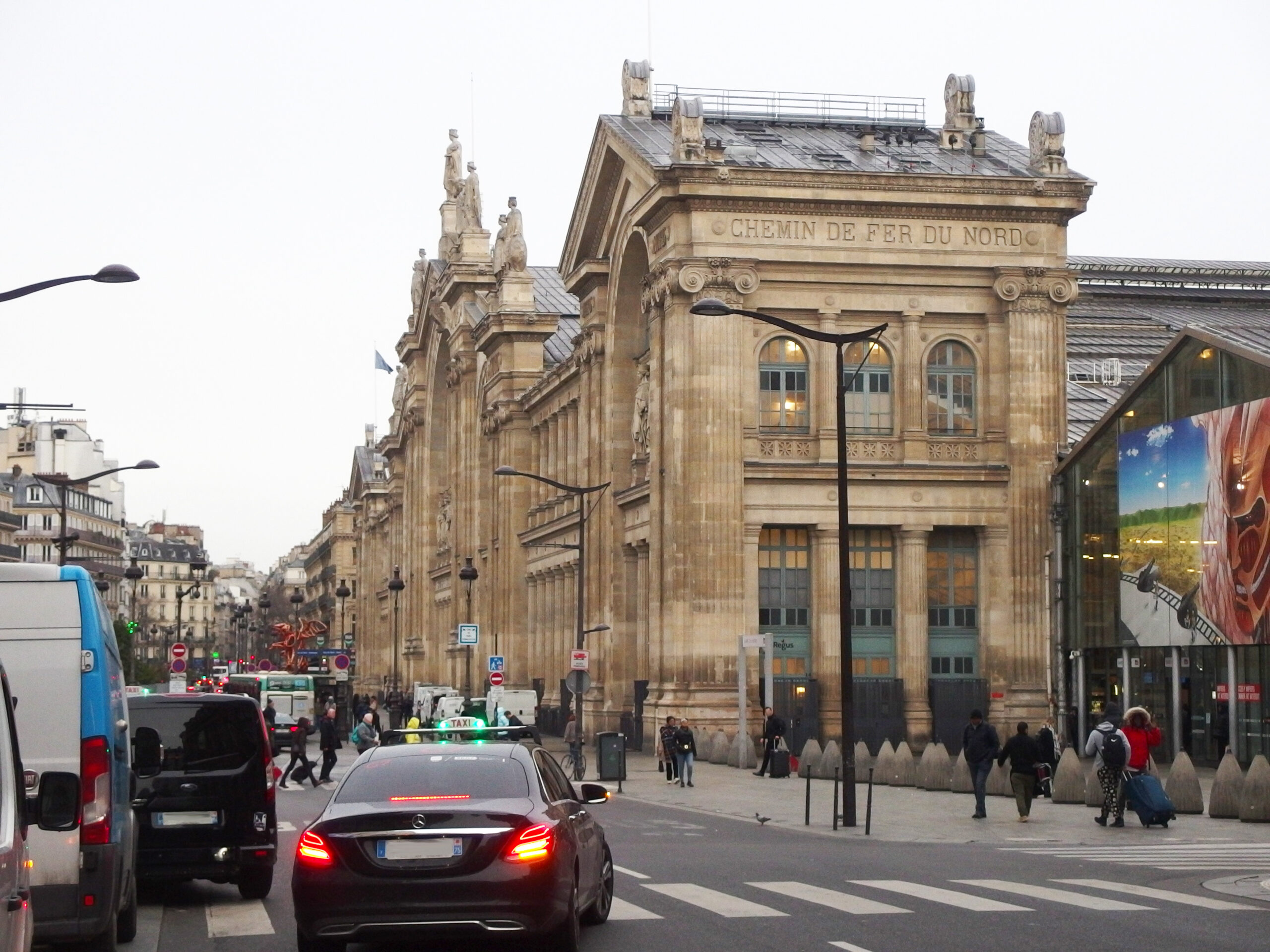 taxi gare austerlitz gare du nord