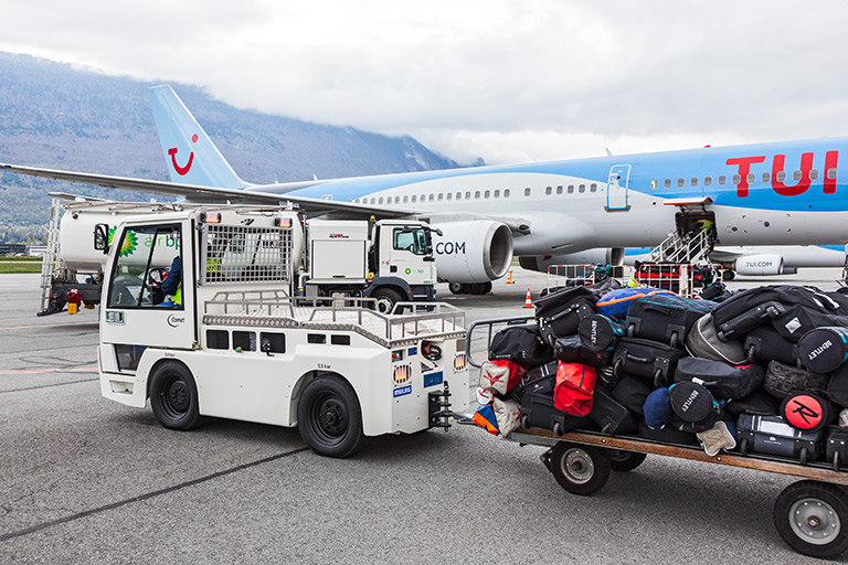 transfert bagage aéroport
